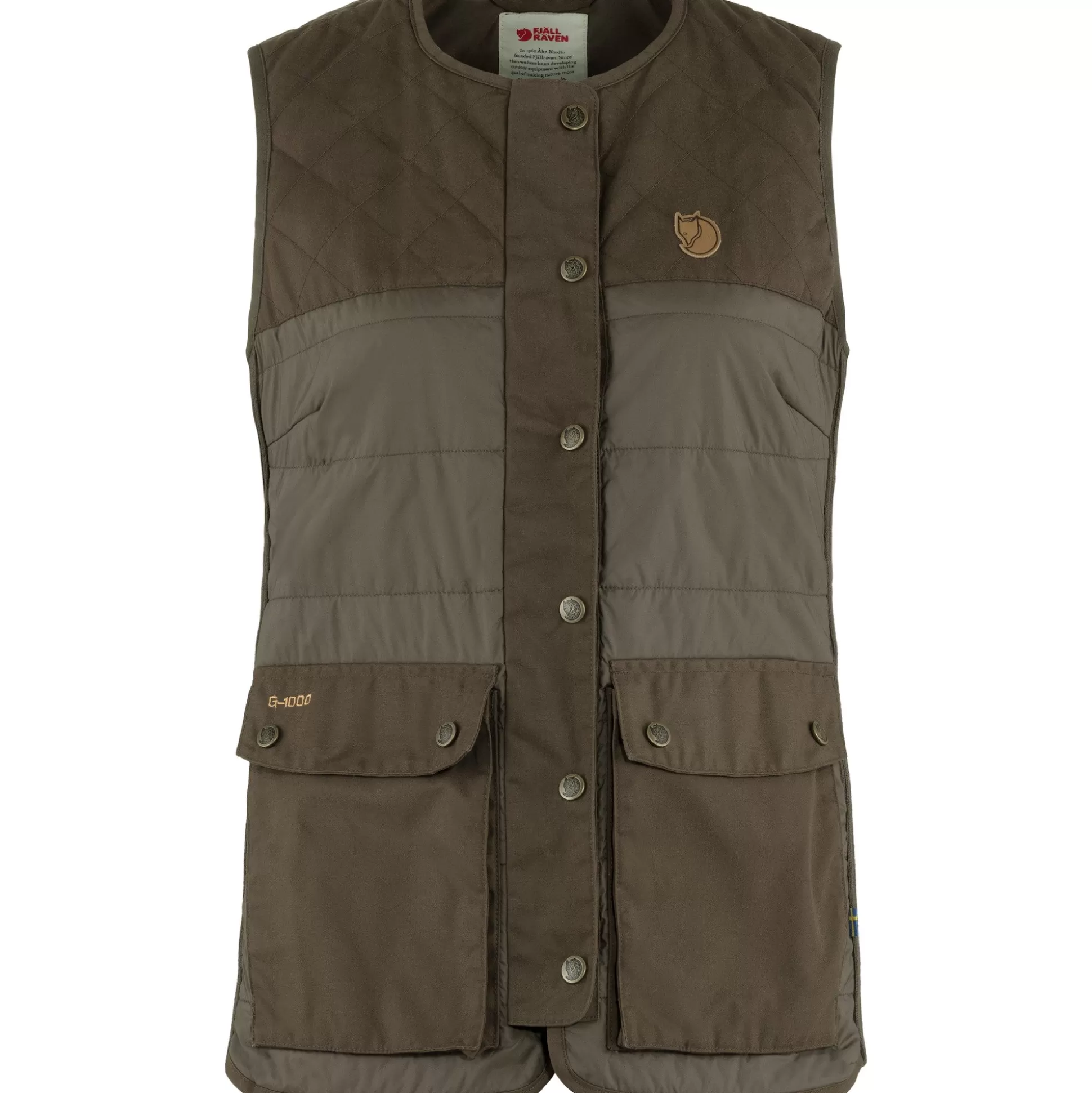 Forest Wool Padded Vest W<Fjällräven Sale