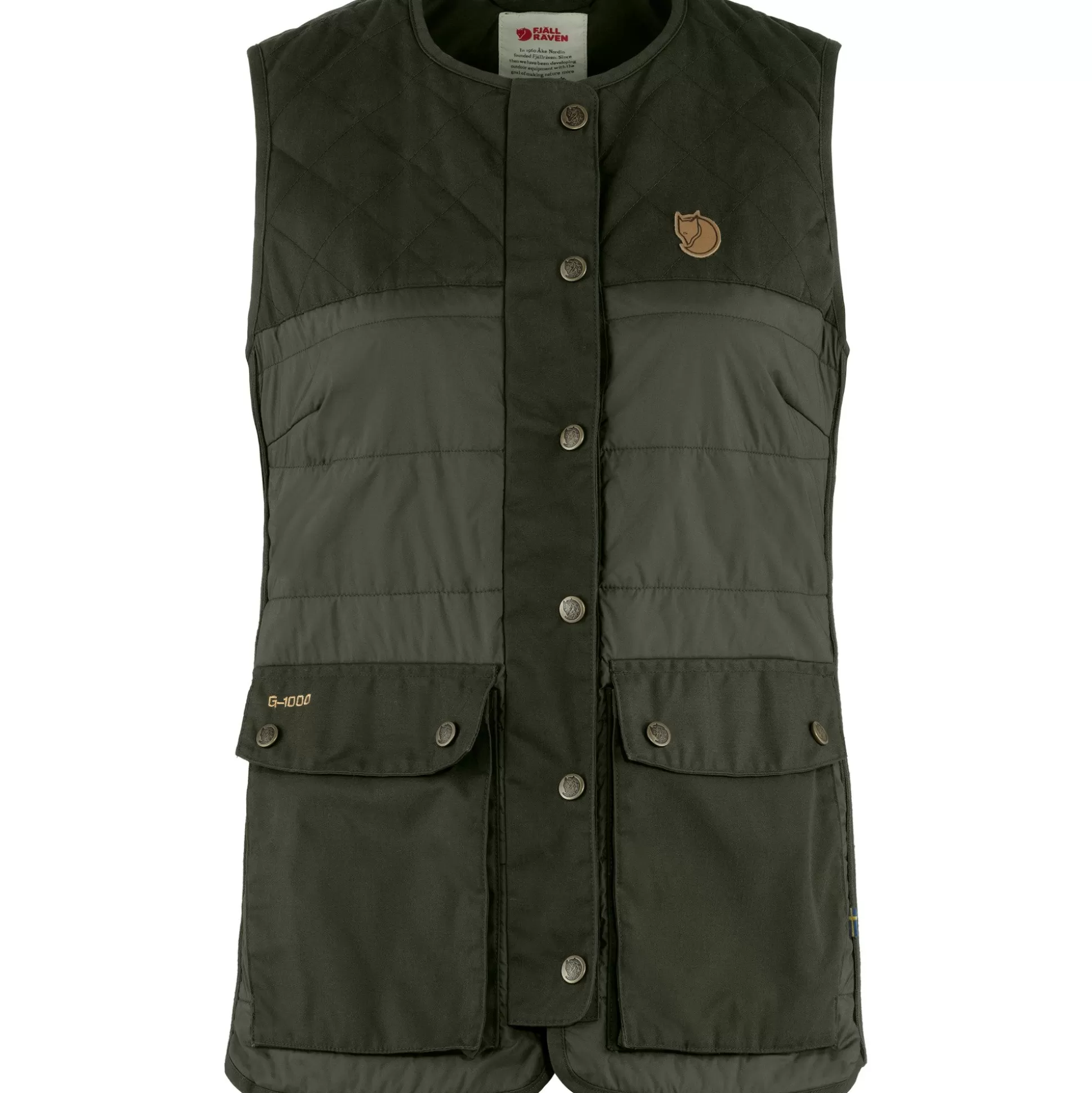 Forest Wool Padded Vest W<Fjällräven Sale