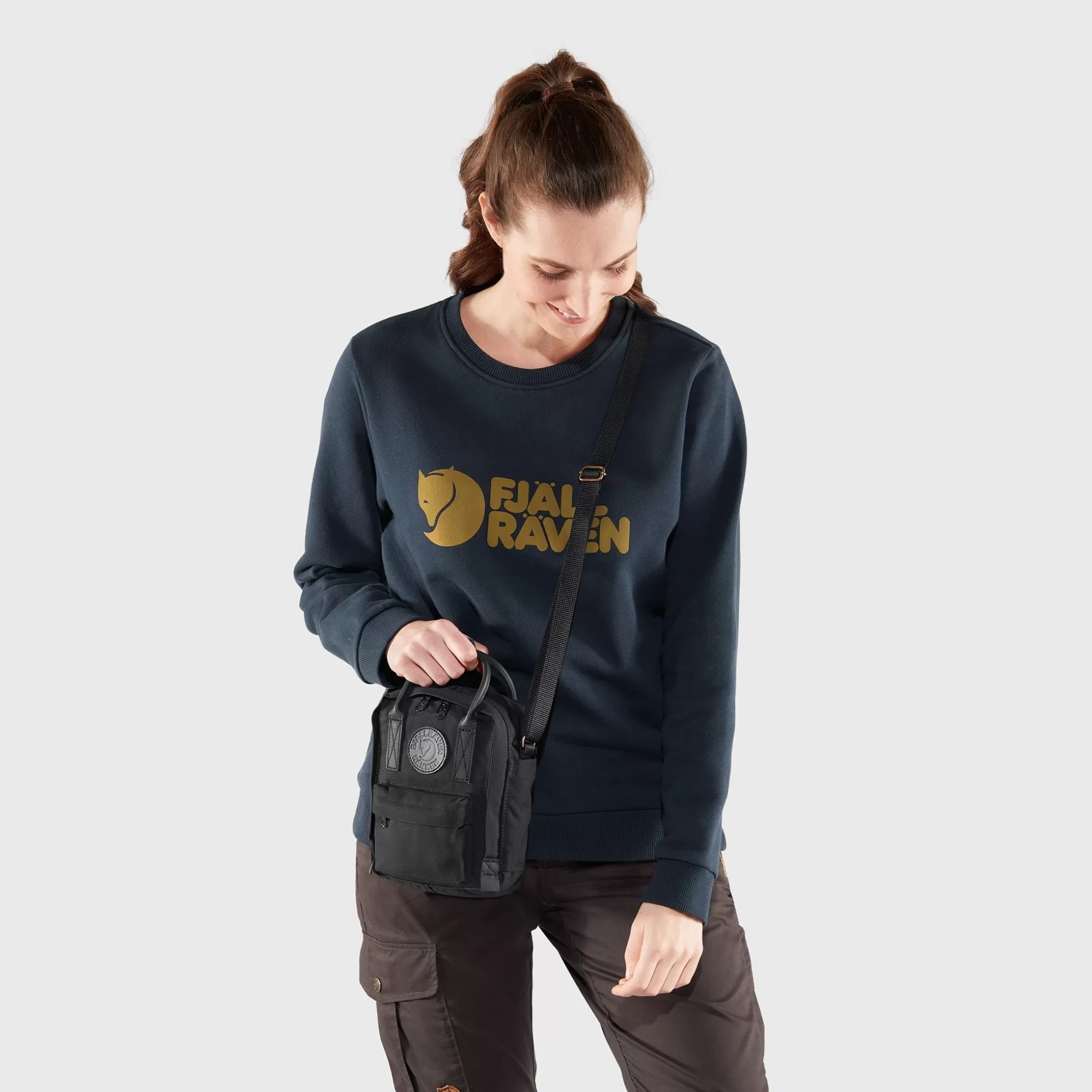 Kånken No. 2 Black Sling<Fjällräven Fashion