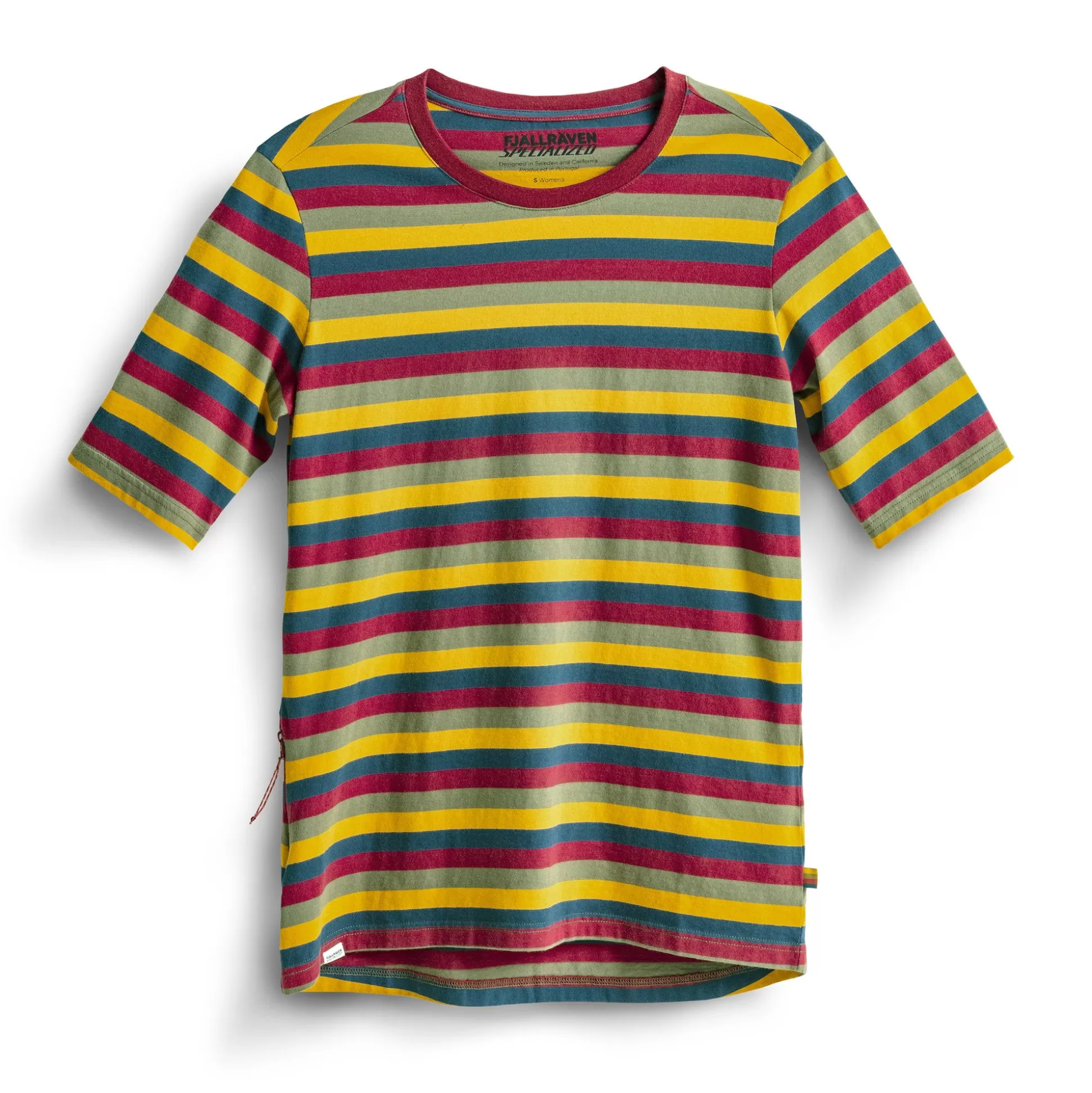 S/F Cotton Striped T-shirt W<Fjällräven Cheap