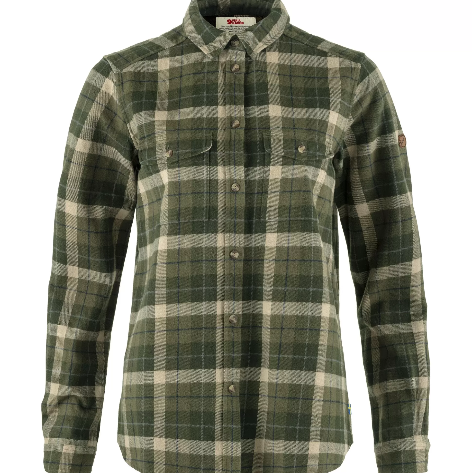 Värmland Heavy Flannel Shirt W<Fjällräven Clearance
