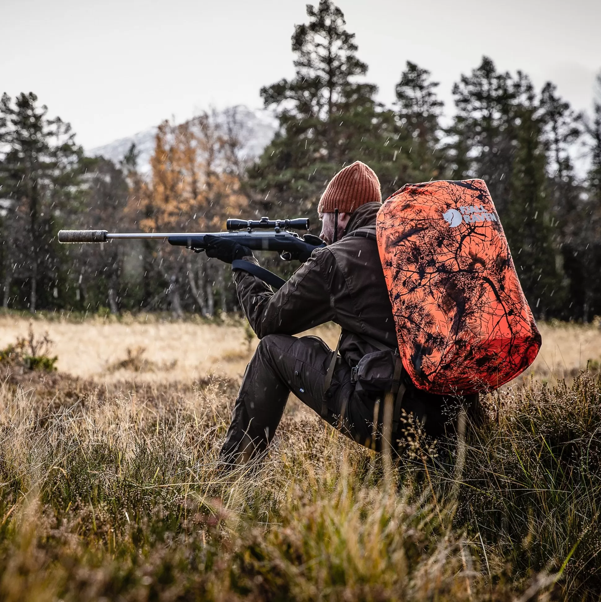 Hunting Rain Cover 16-28<Fjällräven Clearance